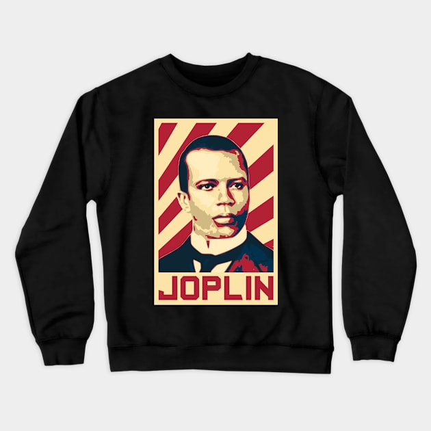 Scott Joplin Retro Crewneck Sweatshirt by Nerd_art